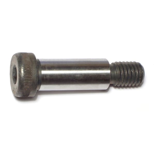 Midwest Fastener Shoulder Screw, 13 (Coarse) Thr Sz, 3/4 in Thr Lg, 1-1/2 in Shoulder Lg, Steel, 2 PK 71624 - main